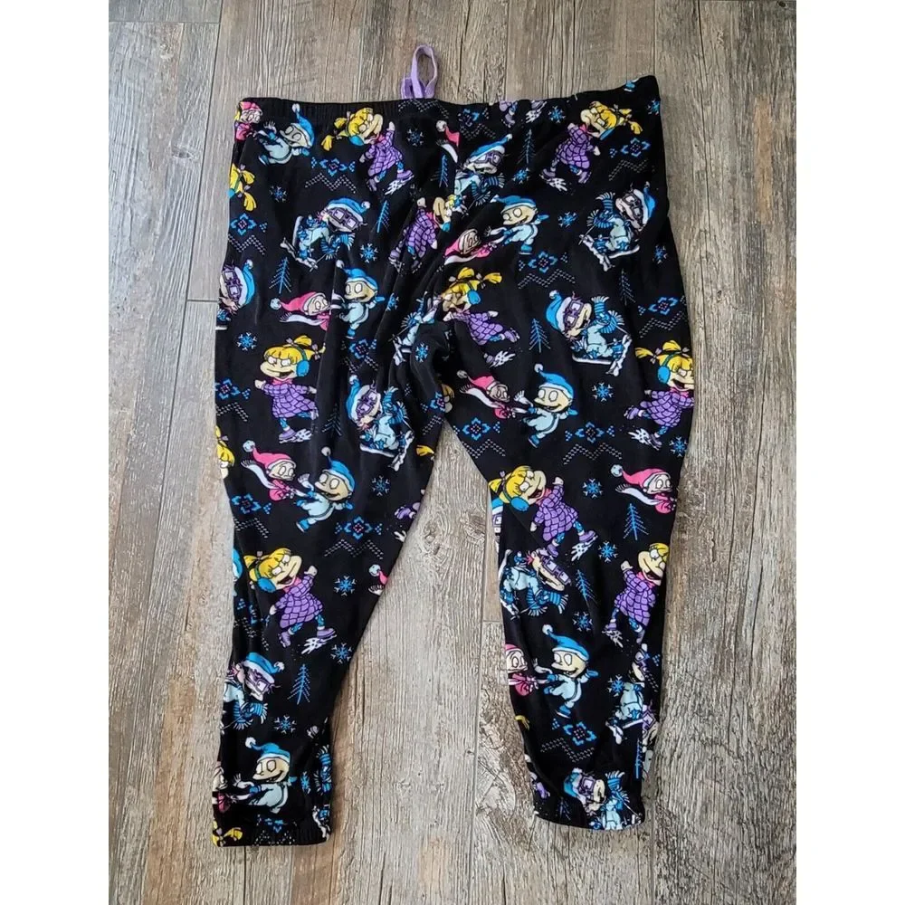 Rugrats Pajama Bottoms Women's Size‎ 3X Winter Lounge Sleep Pant Joggers PJs - Picture 9 of 11